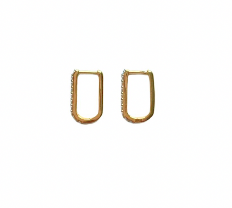 Pave rectangular hoops